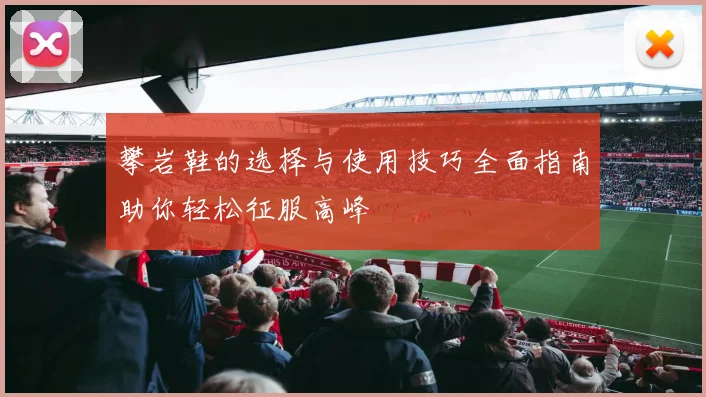 攀岩鞋的选择与使用技巧全面指南助你轻松征服高峰